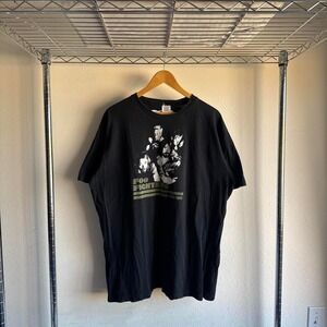 Vintage Foo Fighters Black Cotton Band Concert Tee Shirt Band Member Graphic